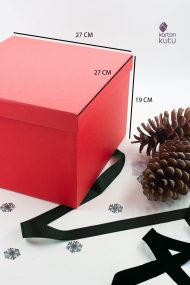 Kırmızı Hediye Kutusu - Görsel 3